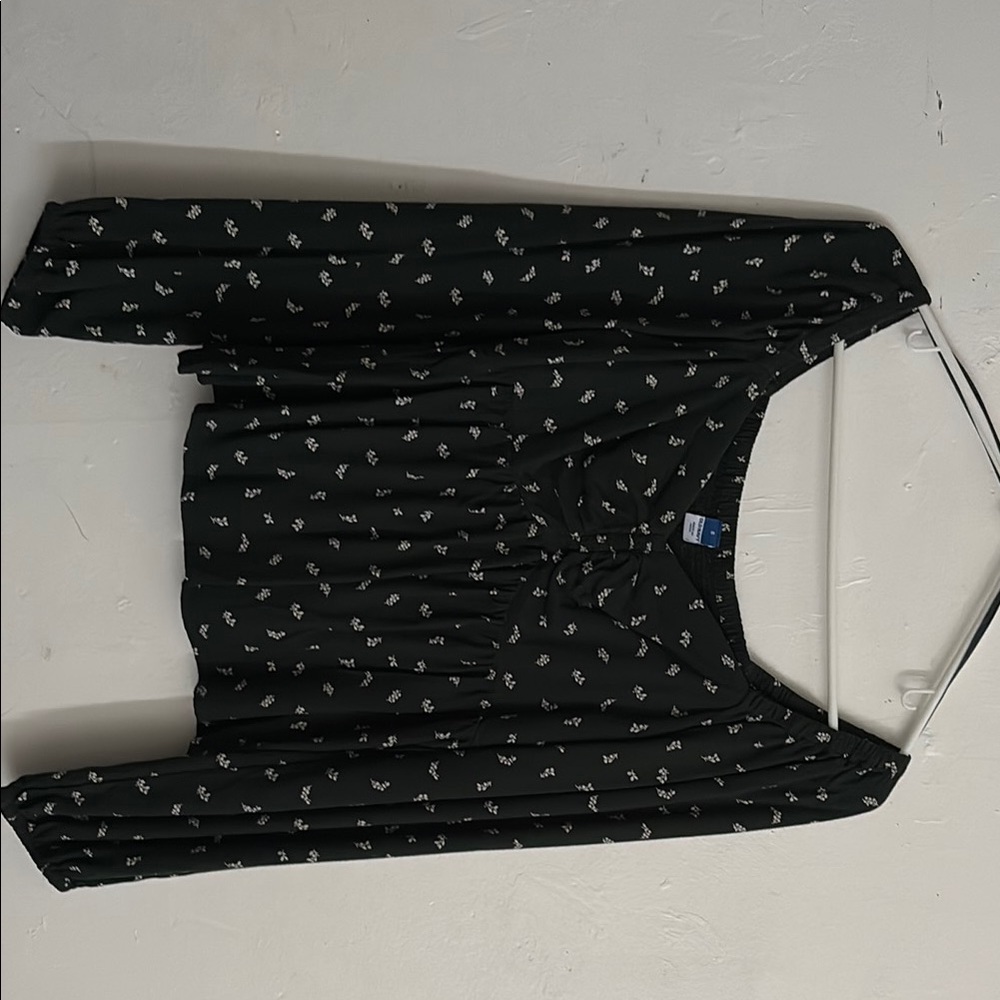 Floral Green Women's Top